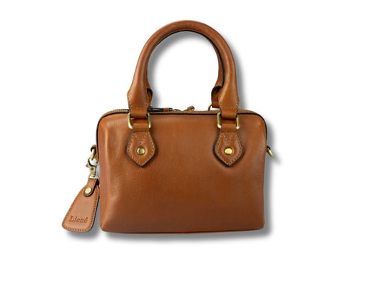 Leren Handtas Cognac Claire - Lioné - Lioné