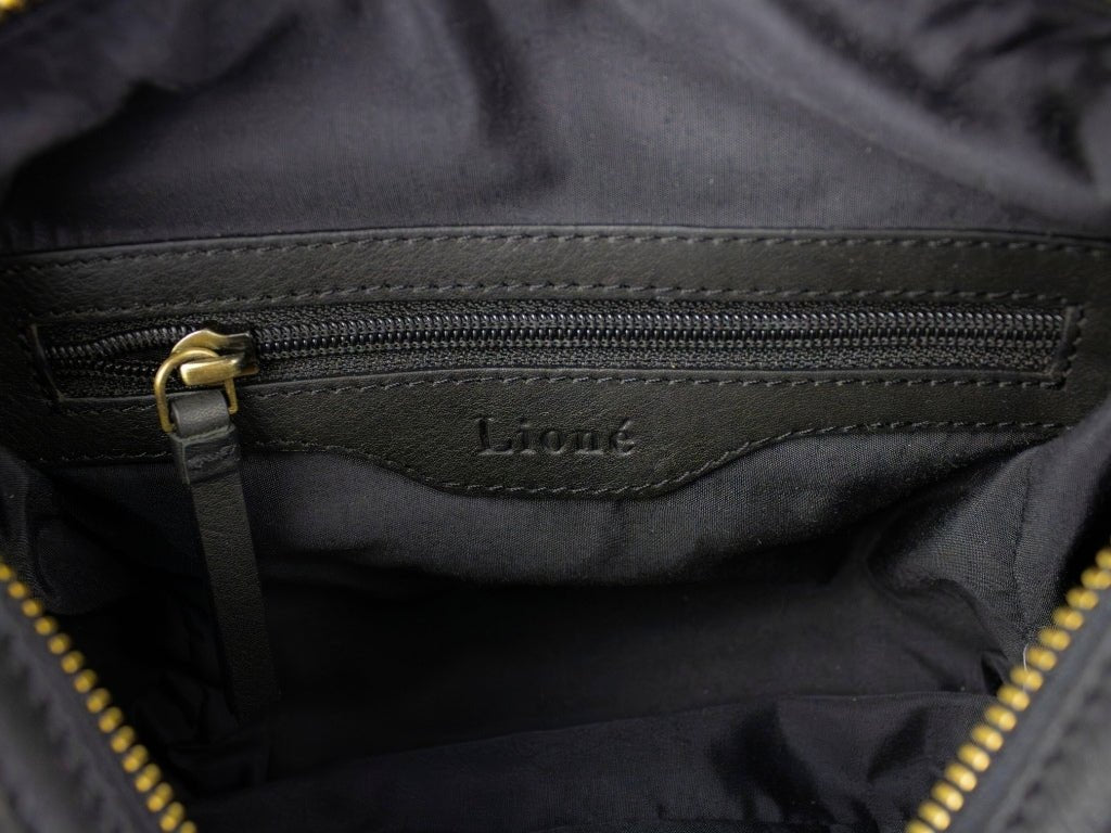 Leren Handtas Zwart Claire - Lioné - Lioné