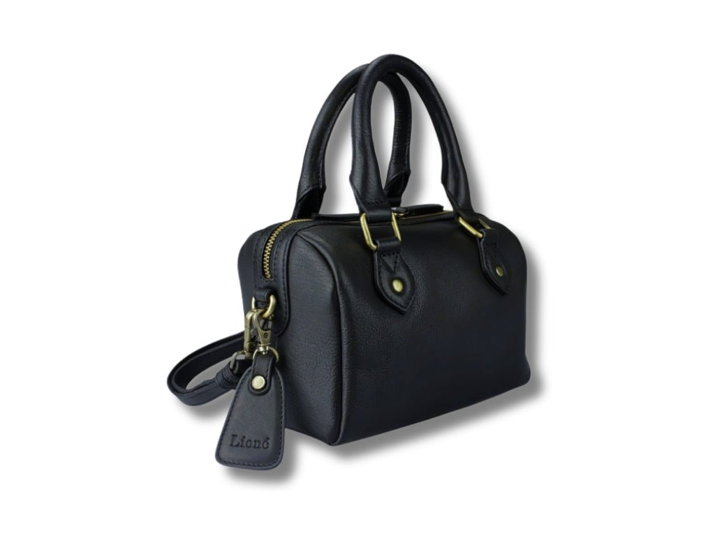 Leren Handtas Zwart Claire - Lioné - Lioné