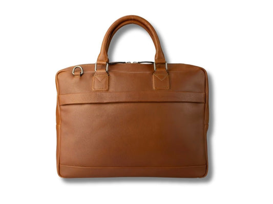 Leren Laptoptas Cognac Mathé - Lioné - Lioné