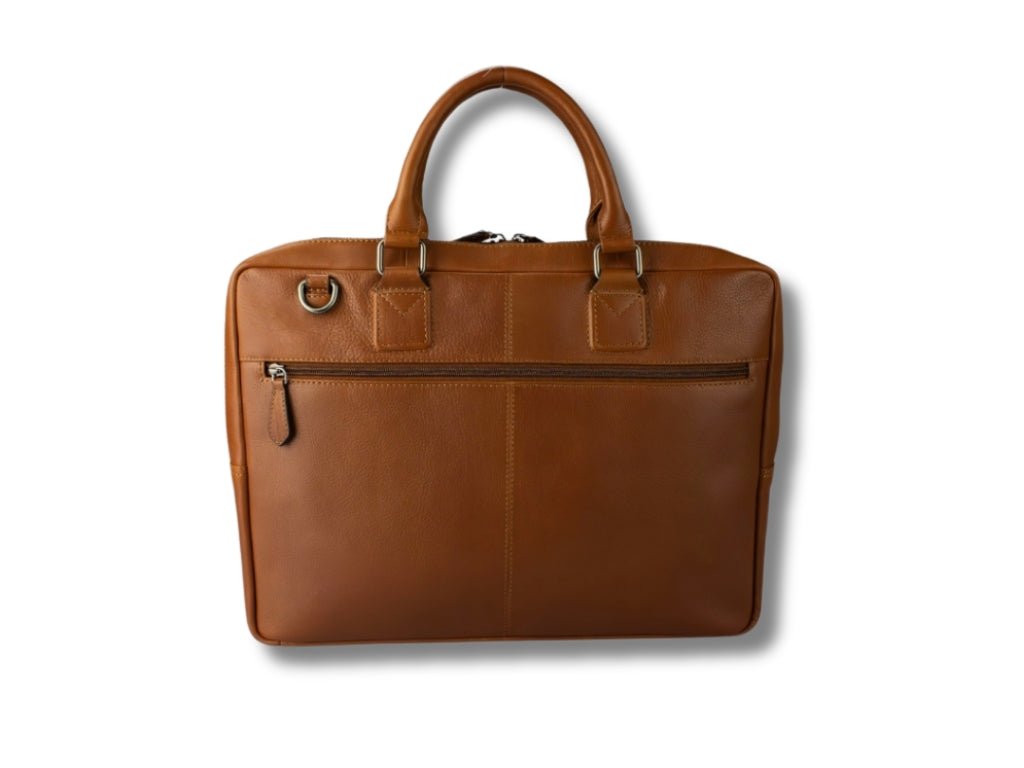 Leren Laptoptas Cognac Mathé - Lioné - Lioné