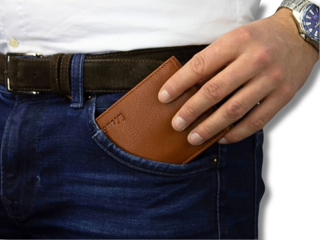 Leren Portemonnee Cognac Max - Lioné - Lioné