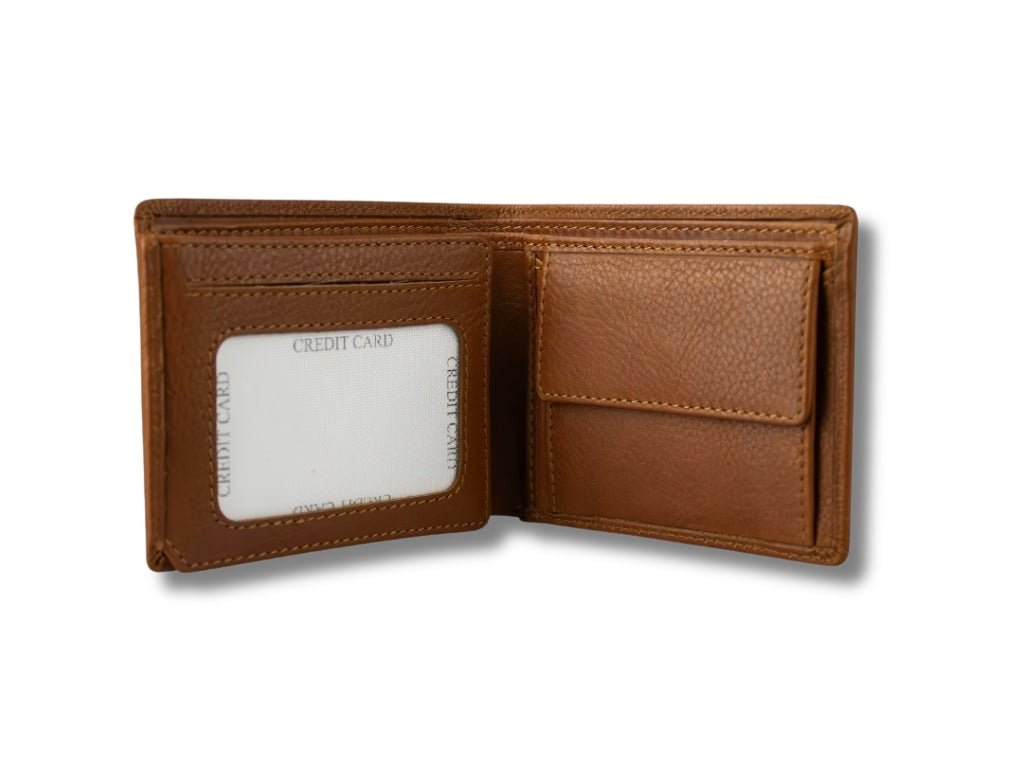 Leren Portemonnee Cognac Max - Lioné - Lioné