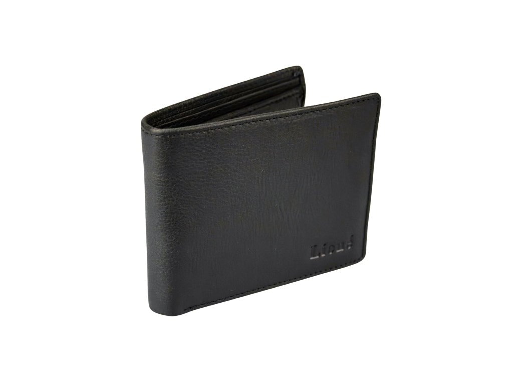 Leren Portemonnee Zwart Max - Lioné - Lioné