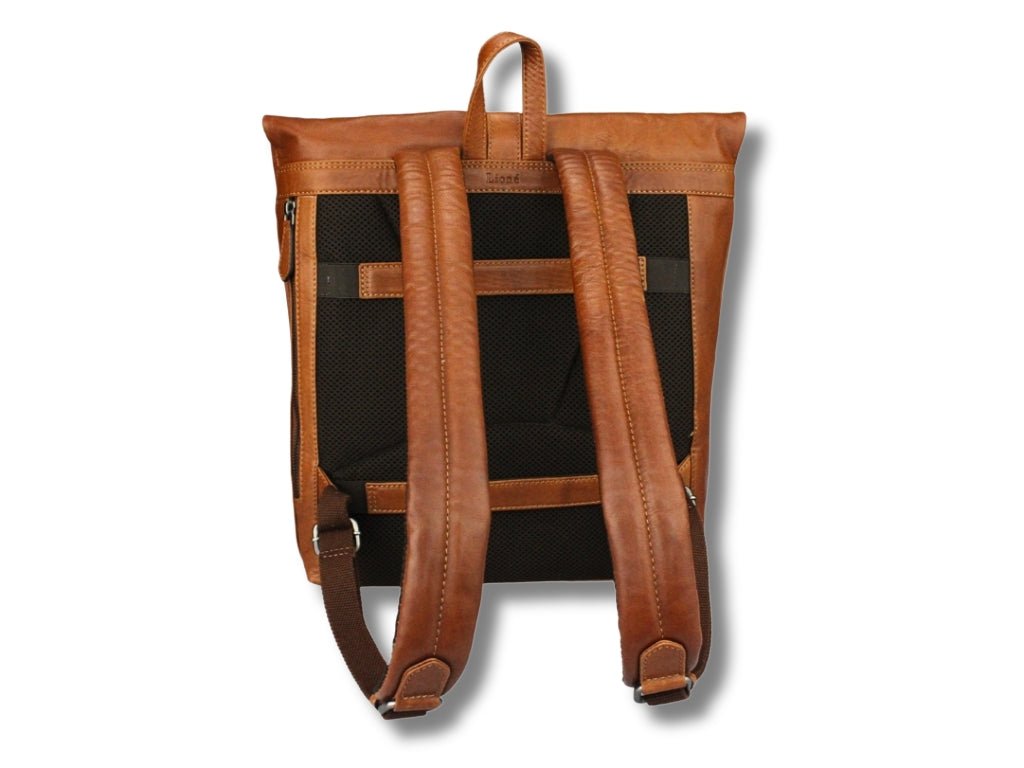 Leren Rugzak Cognac Robin - Lioné - Lioné