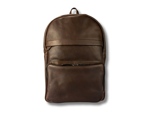 Leren Rugzak Donker Bruin Noah - Lioné - Lioné