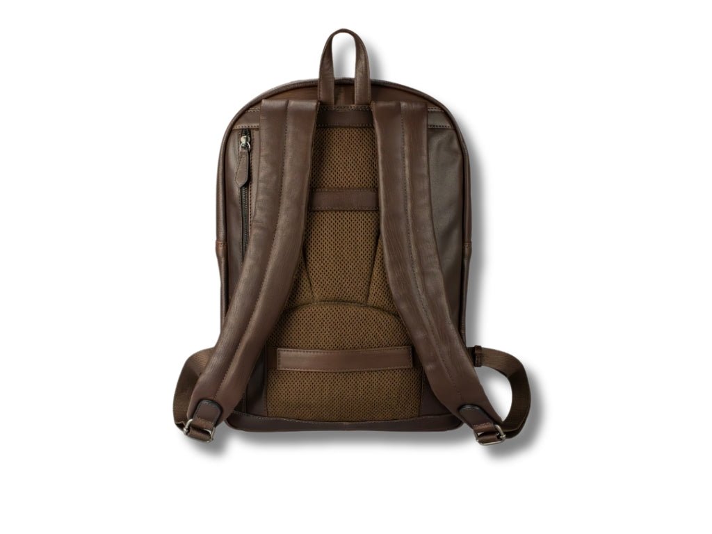 Leren Rugzak Donker Bruin Noah - Lioné - Lioné