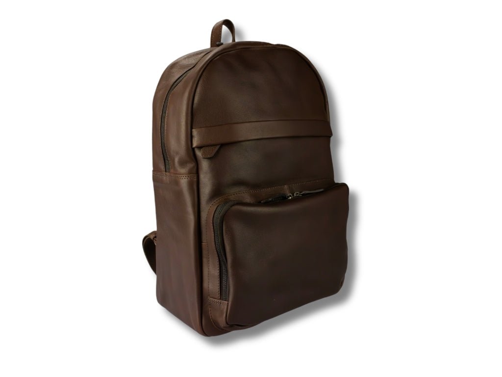 Leren Rugzak Donker Bruin Noah - Lioné - Lioné