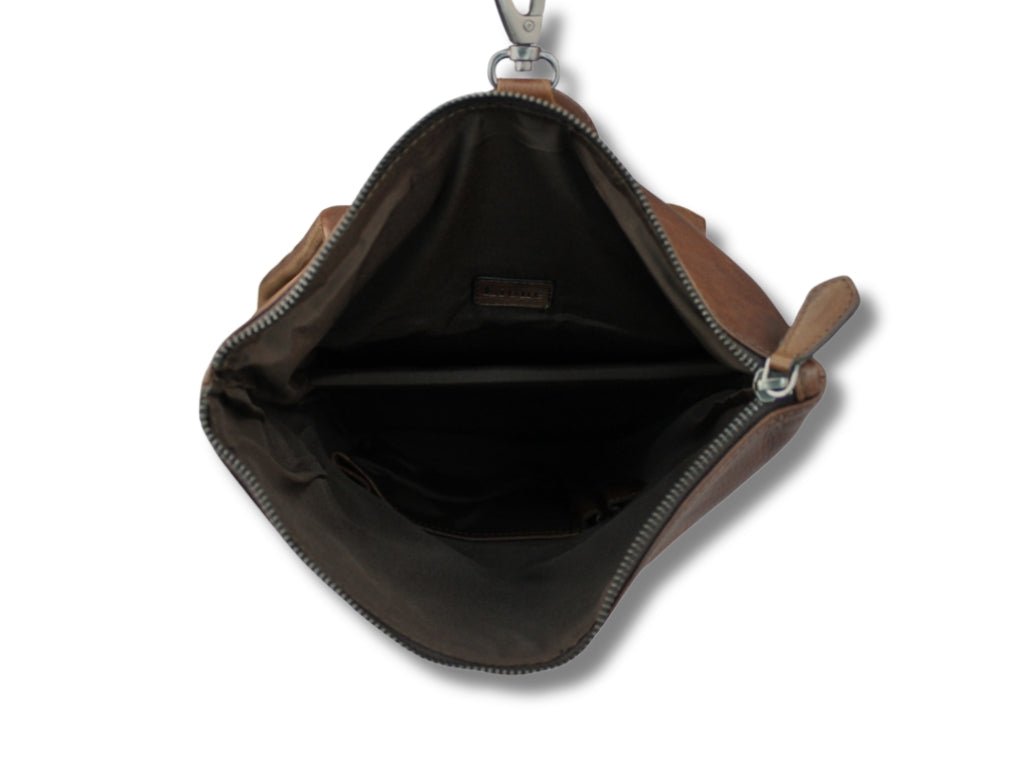 Leren Rugzak Donker Bruin Renee - Lioné - Lioné