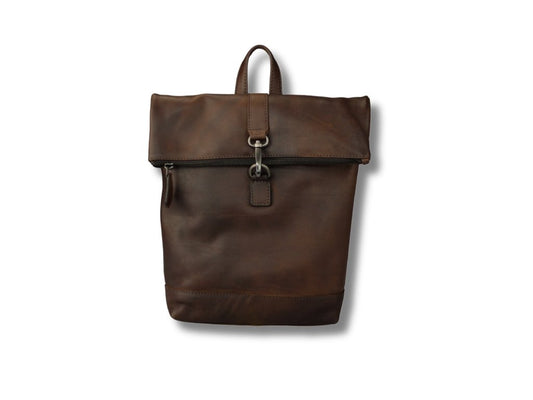 Leren Rugzak Donker Bruin Renee - Lioné - Lioné