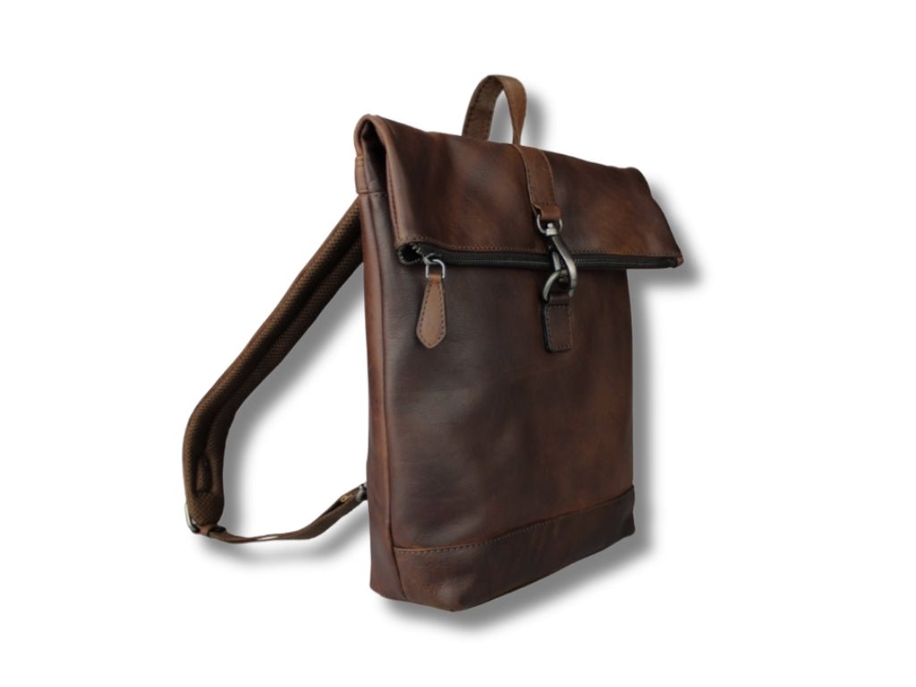 Leren Rugzak Donker Bruin Renee - Lioné - Lioné