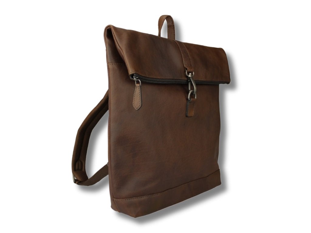 Leren Rugzak Donker Bruin Robin - Lioné - Lioné