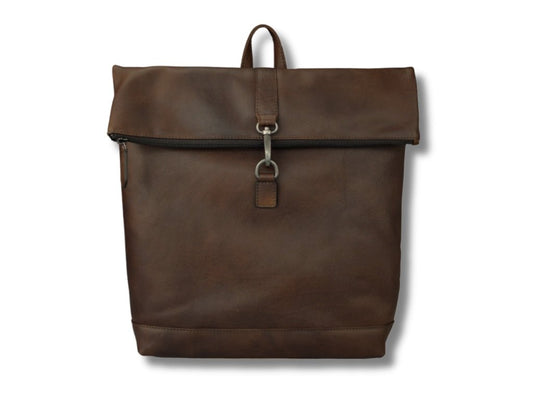 Leren Rugzak Donker Bruin Robin - Lioné - Lioné