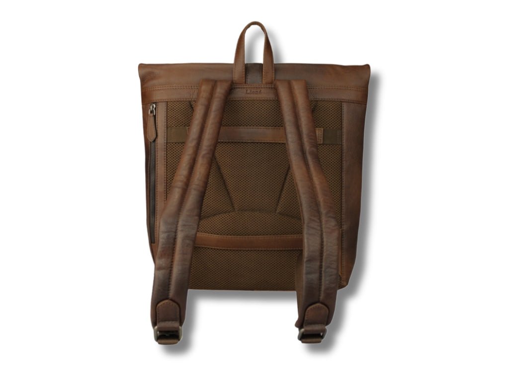 Leren Rugzak Donker Bruin Robin - Lioné - Lioné