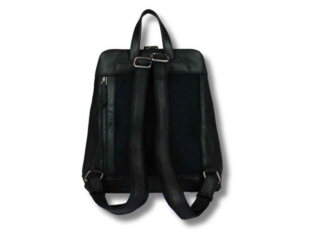 Leren Rugzak Zwart Bobbie - Lioné - Lioné