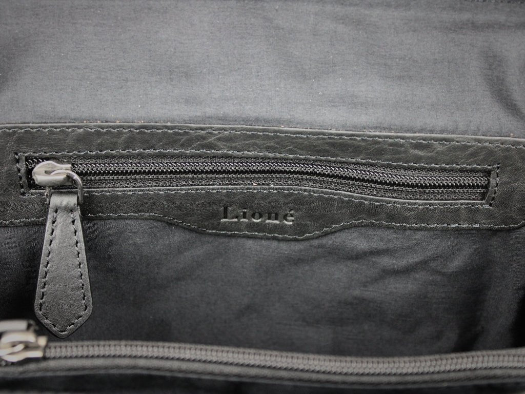 Leren Rugzak Zwart Bobbie - Lioné - Lioné