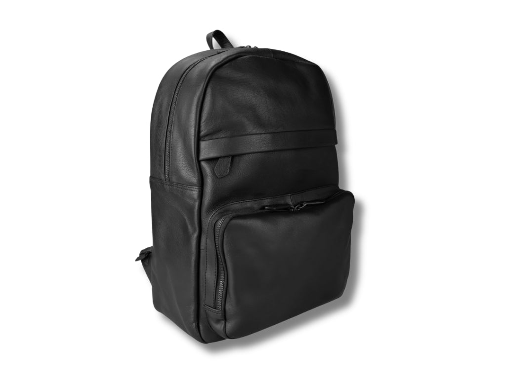 Leren Rugzak Zwart Noah - Lioné - Lioné