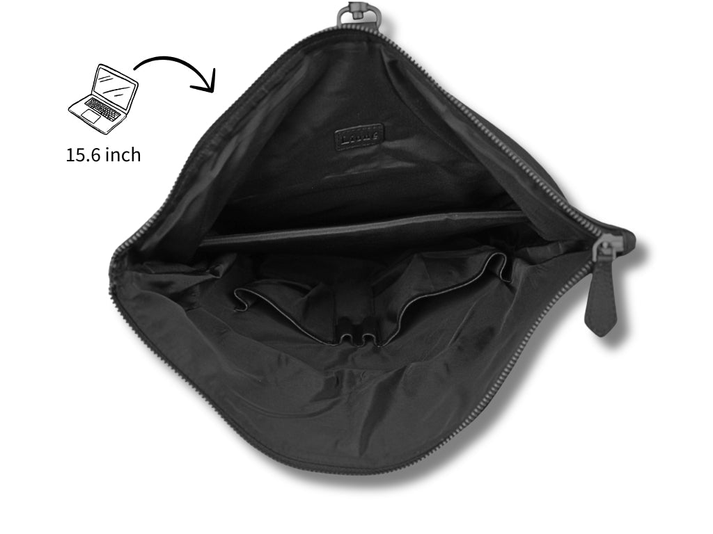 Leren Rugzak Zwart Robin - Lioné - Lioné