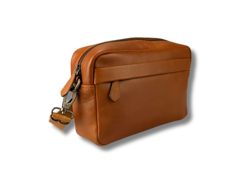 Leren Schoudertas Cognac Harm - Lioné - Lioné