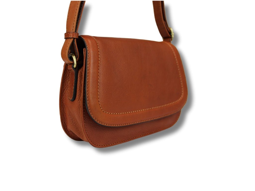 Leren Schoudertas Cognac Marije - Lioné - Lioné