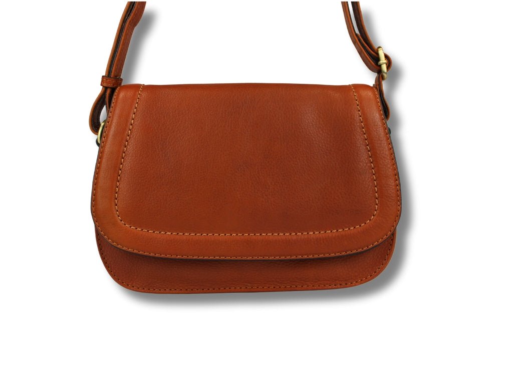 Leren Schoudertas Cognac Marije - Lioné - Lioné