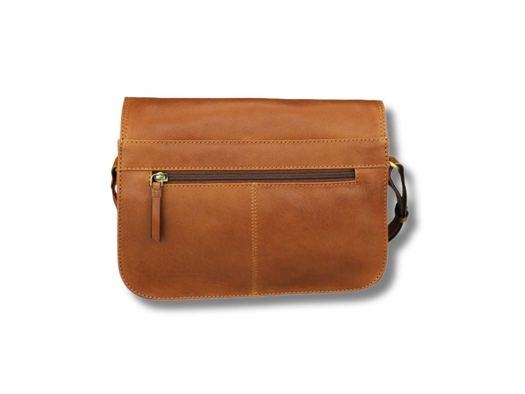 Leren Schoudertas Cognac Suzie - Lioné - Lioné