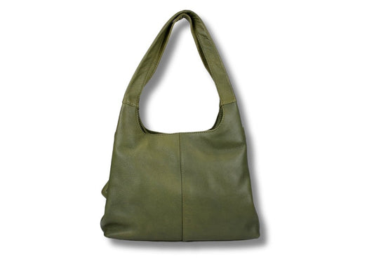 Leren Schoudertas Olijf Manon - Lioné - Lioné