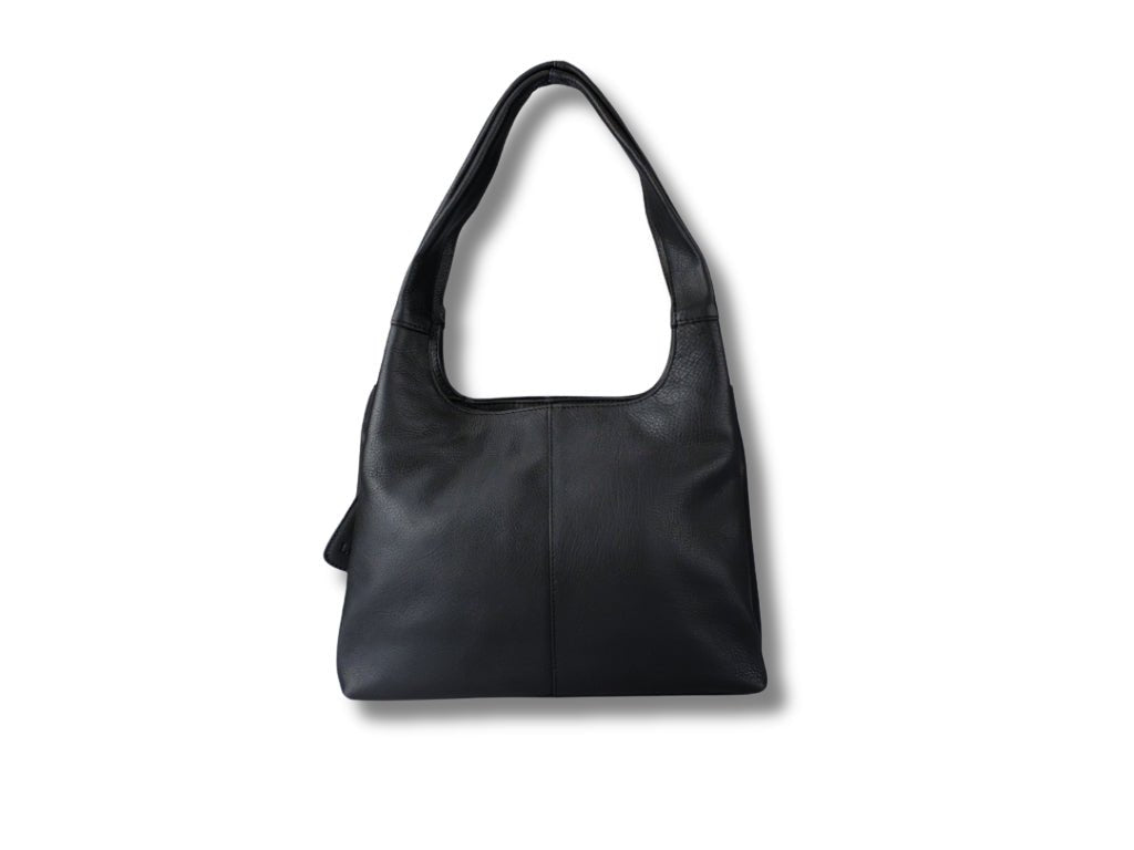 Leren Schoudertas Zwart Manon - Lioné - Lioné