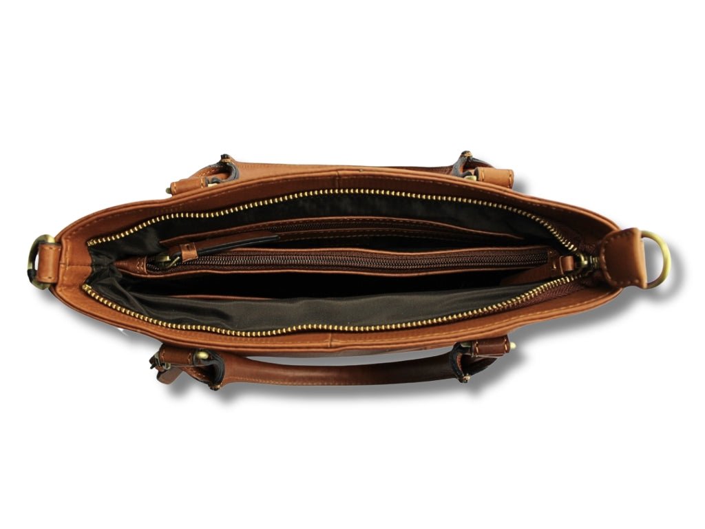 Leren Shopper Cognac Donna - Lioné - Lioné