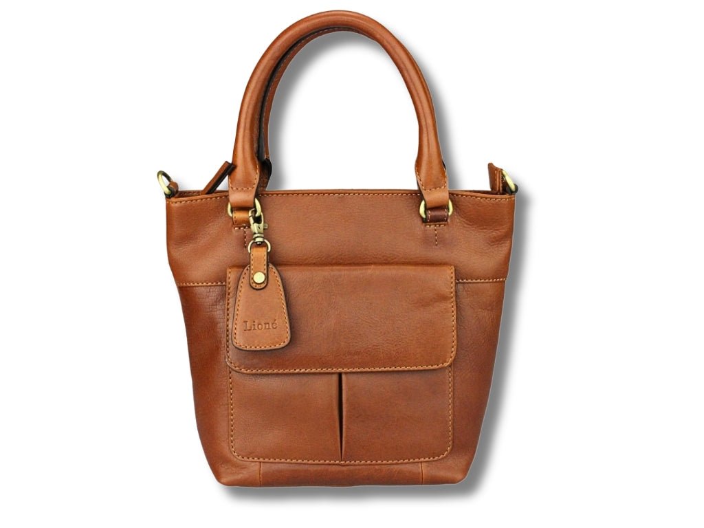 Leren Shopper Cognac Donna - Lioné - Lioné