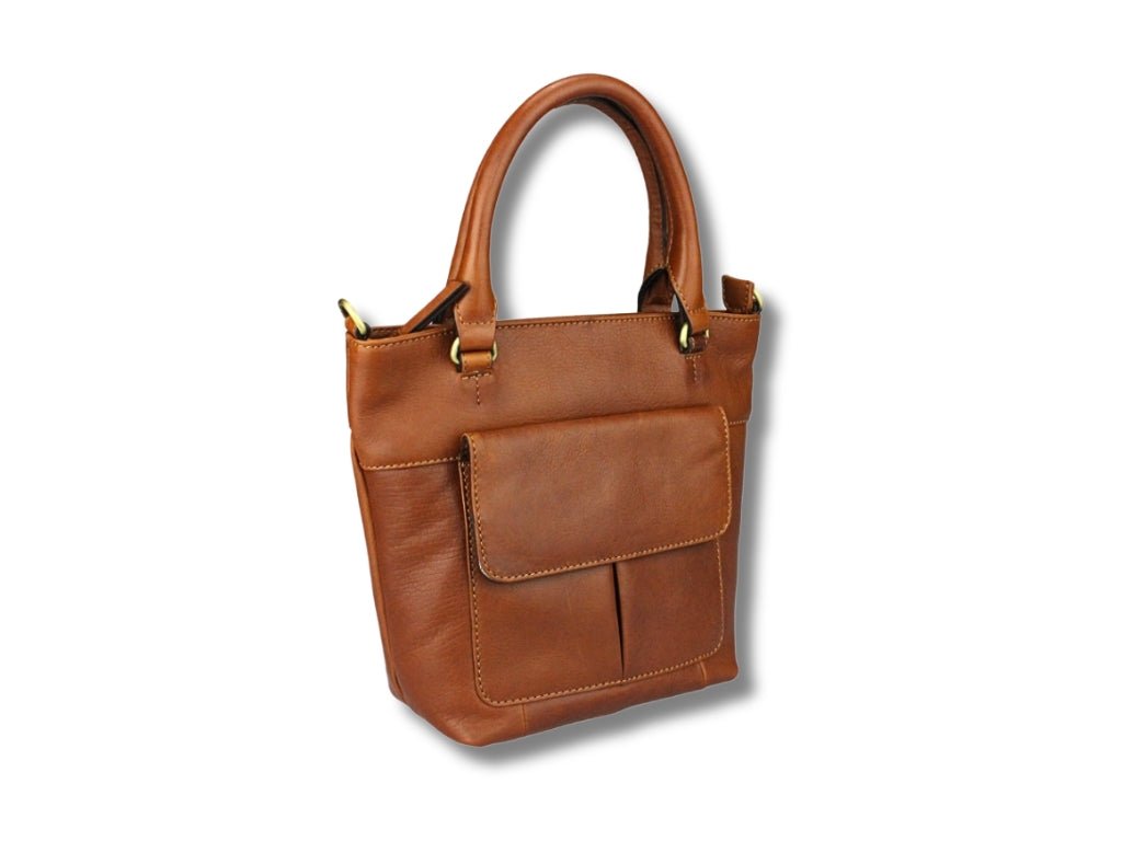 Leren Shopper Cognac Donna - Lioné - Lioné