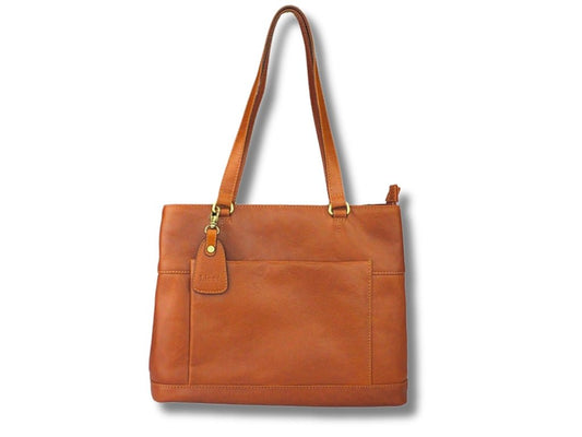 Leren Shopper Cognac Maria - Lioné - Lioné