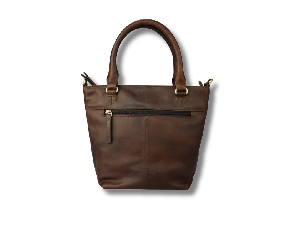 Leren Shopper Donker Bruin Charlotte - Lioné - Lioné
