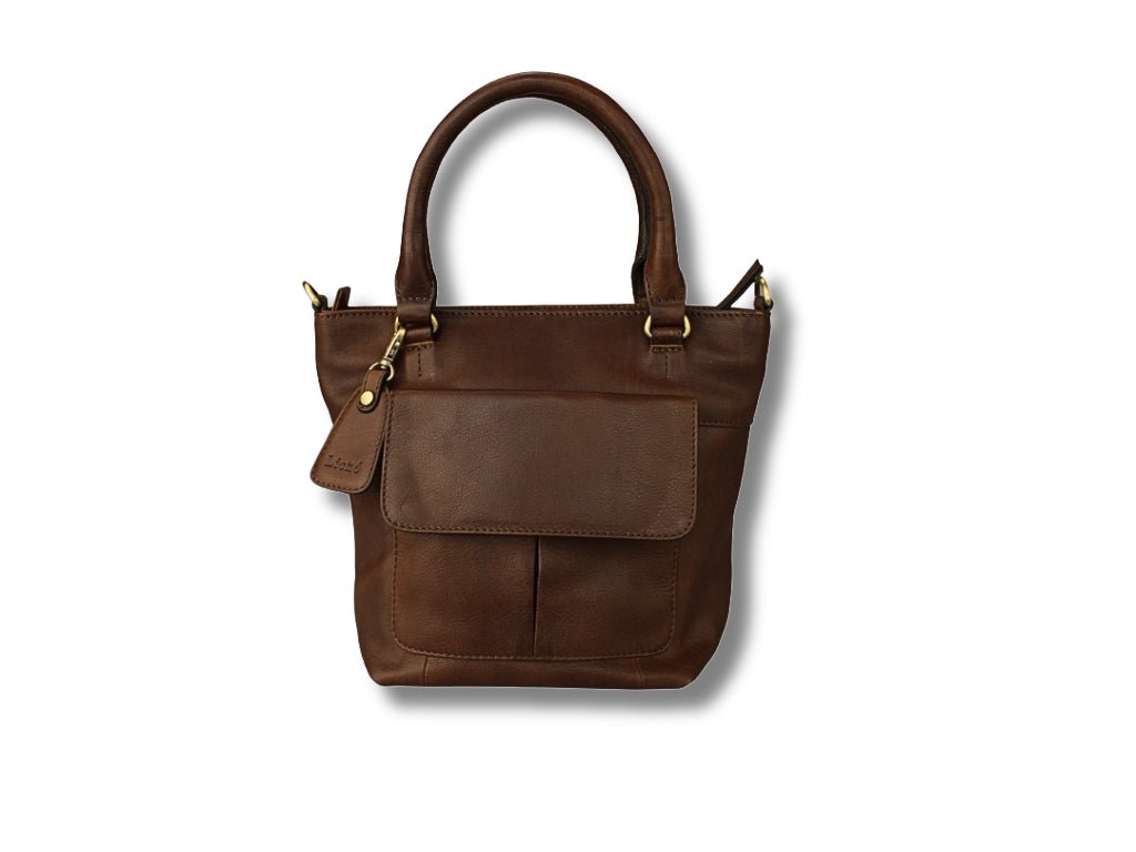 Leren Shopper Donker Bruin Donna - Lioné - Lioné