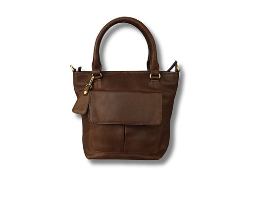 Leren Shopper Donker Bruin Donna - Lioné - Lioné