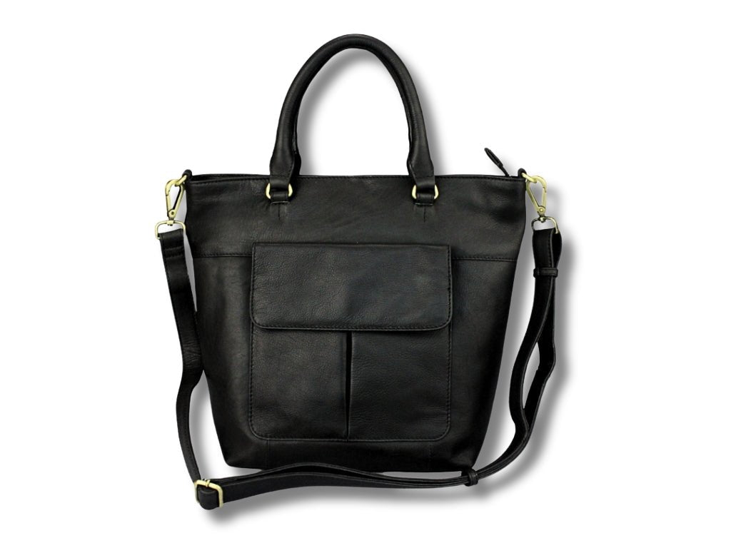 Leren Shopper Zwart Charlotte - Lioné - Lioné