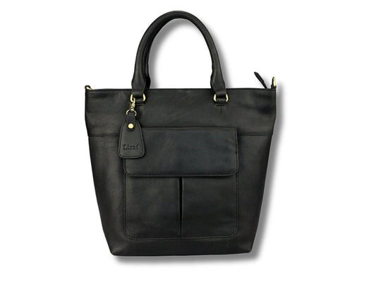 Leren Shopper Zwart Charlotte - Lioné - Lioné