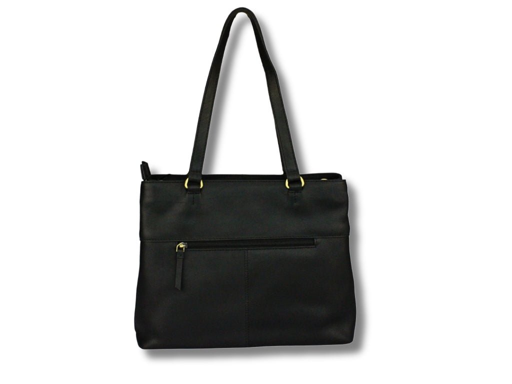 Leren Shopper Zwart Maria - Lioné - Lioné