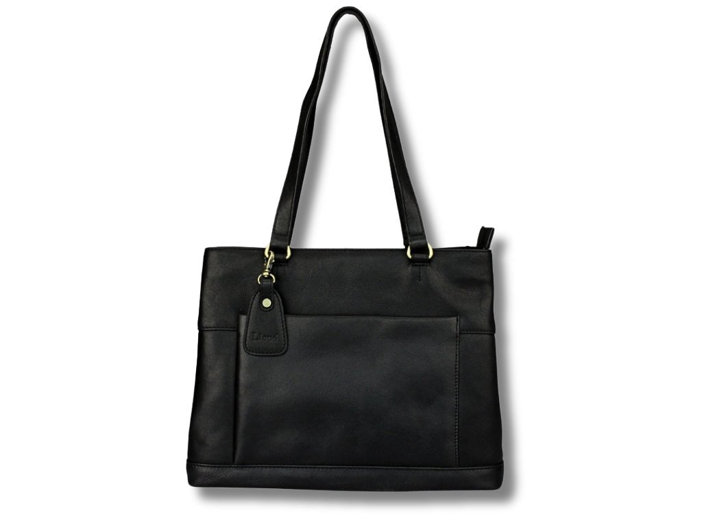 Leren Shopper Zwart Maria - Lioné - Lioné