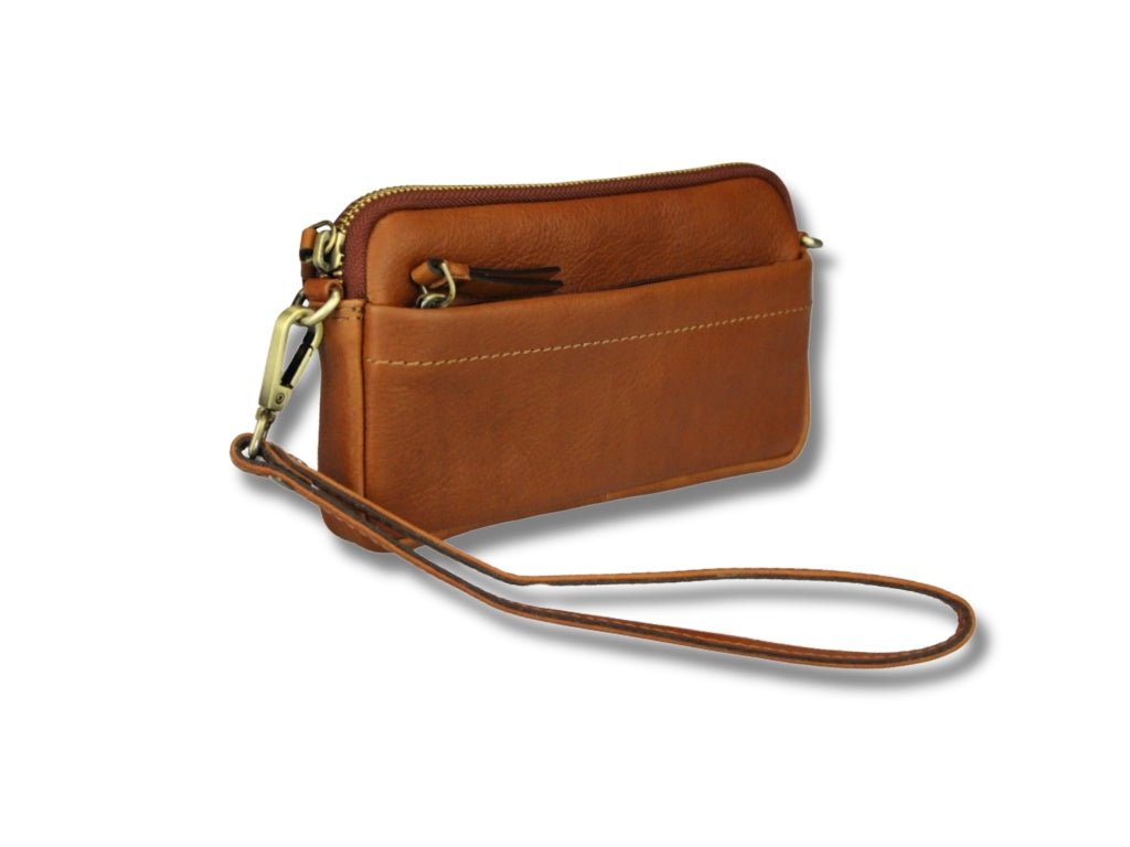 Leren Telefoontasje Cognac Molly - Lioné - Lioné