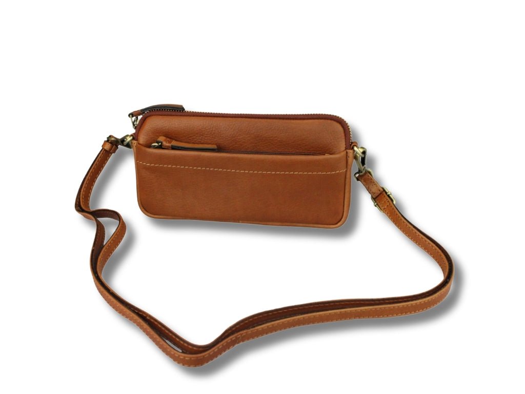 Leren Telefoontasje Cognac Molly - Lioné - Lioné