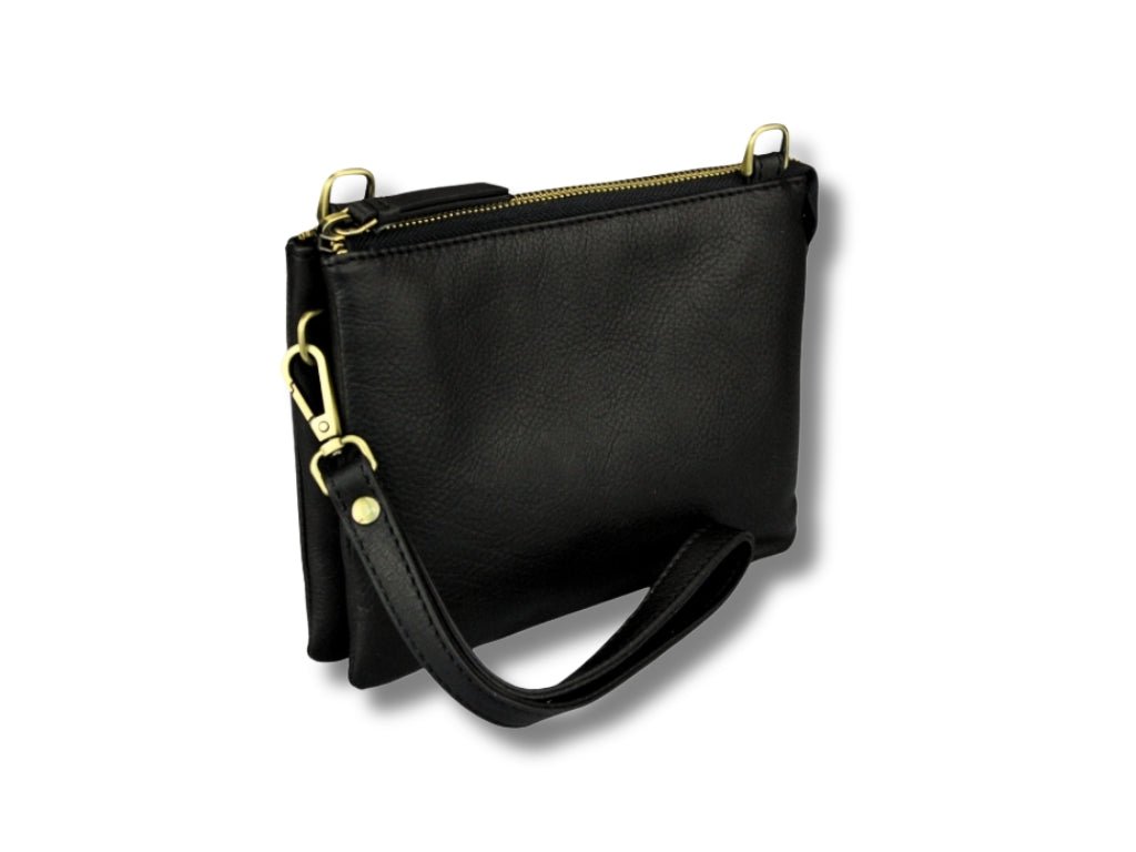 Leren Telefoontasje Zwart Evie - Lioné - Lioné