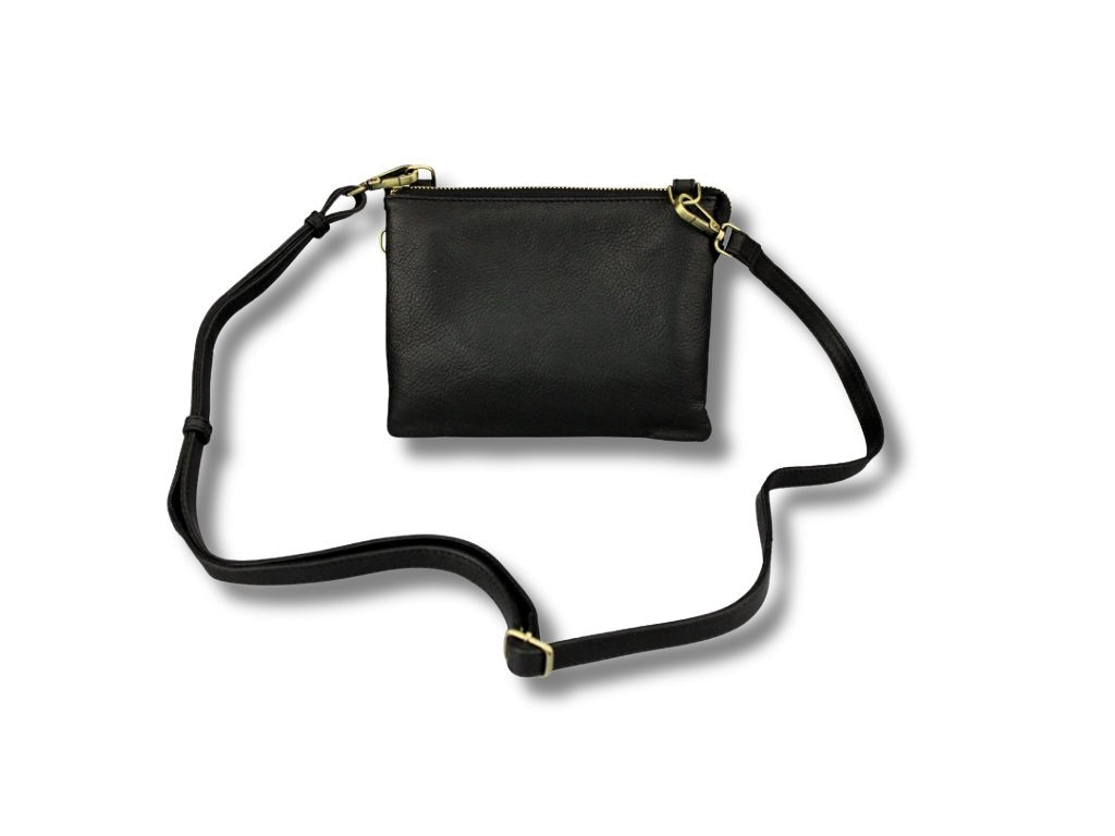 Leren Telefoontasje Zwart Evie - Lioné - Lioné