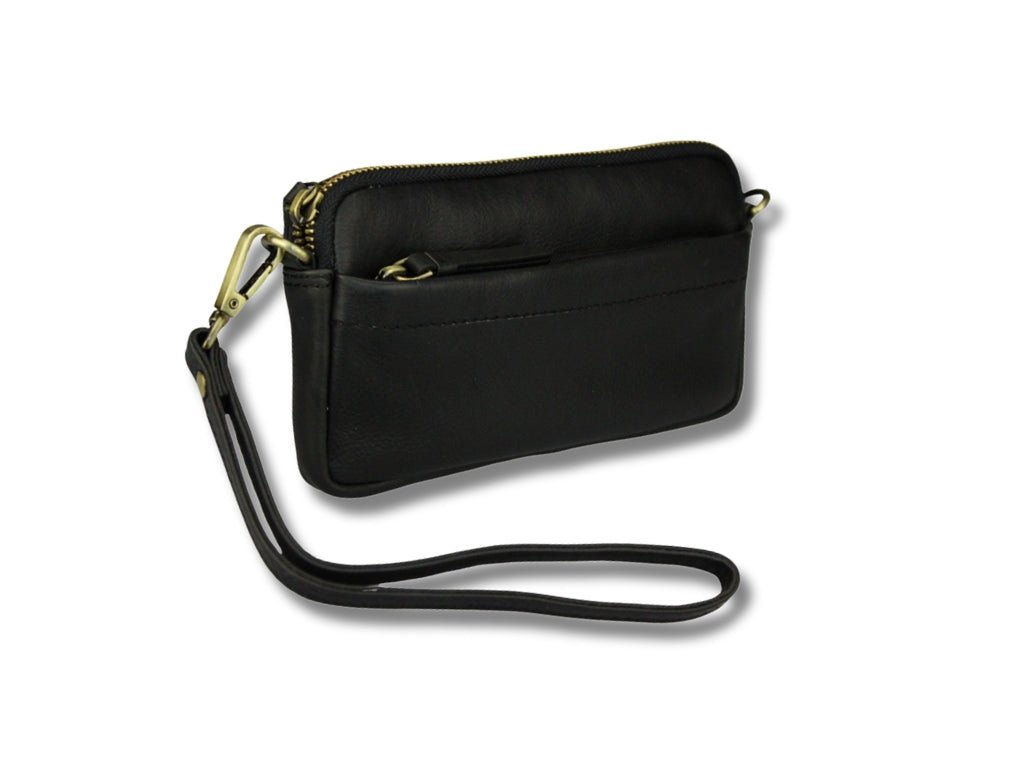 Leren Telefoontasje Zwart Molly - Lioné - Lioné