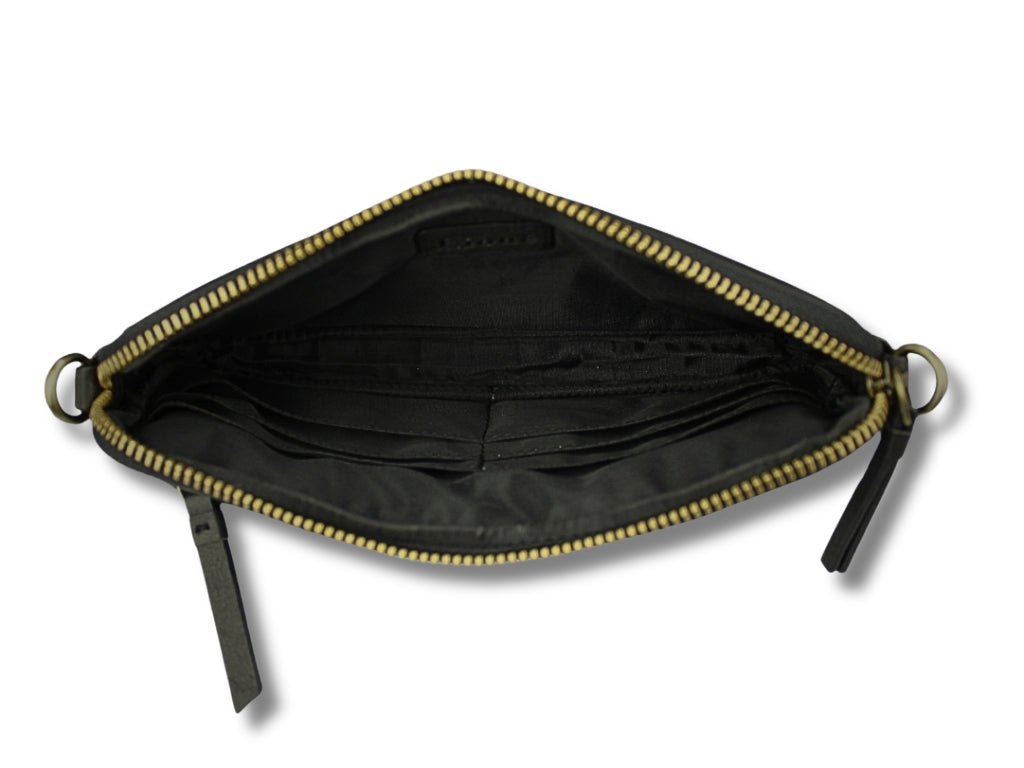 Leren Telefoontasje Zwart Molly - Lioné - Lioné