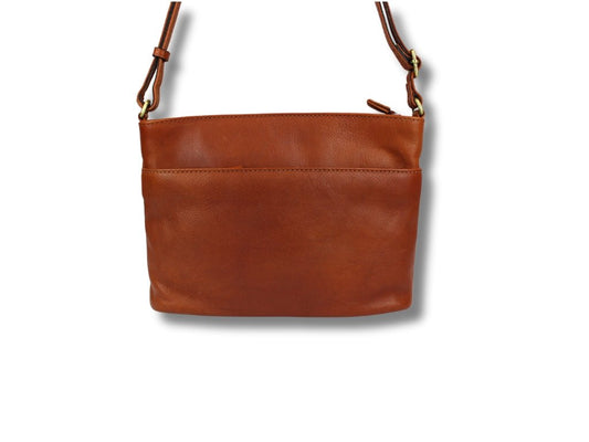 Leren Schoudertas Cognac Liza - Lioné - Lioné