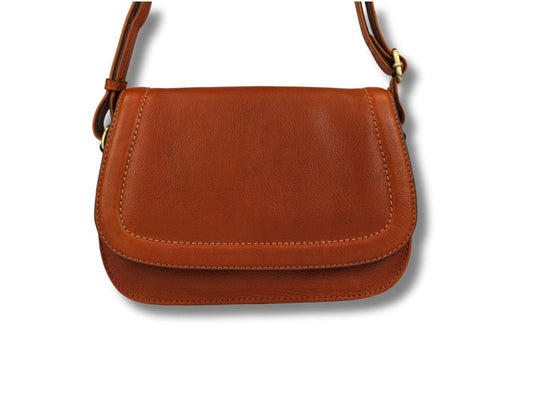 Leren Schoudertas Cognac Marije - Lioné - Lioné