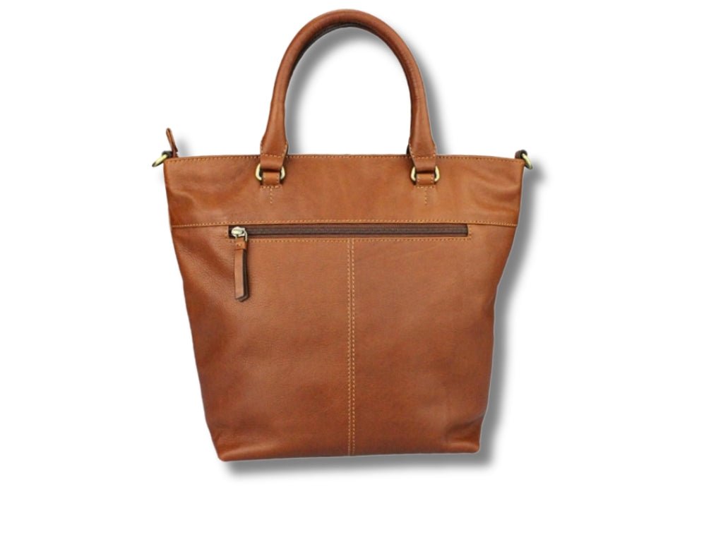 Leren Shopper Cognac Charlotte - Lioné - Lioné